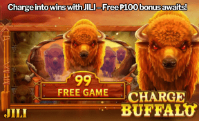free 100 bonus-charge buffalo -30 jili slot-new member register free 100 no deposit bonus
